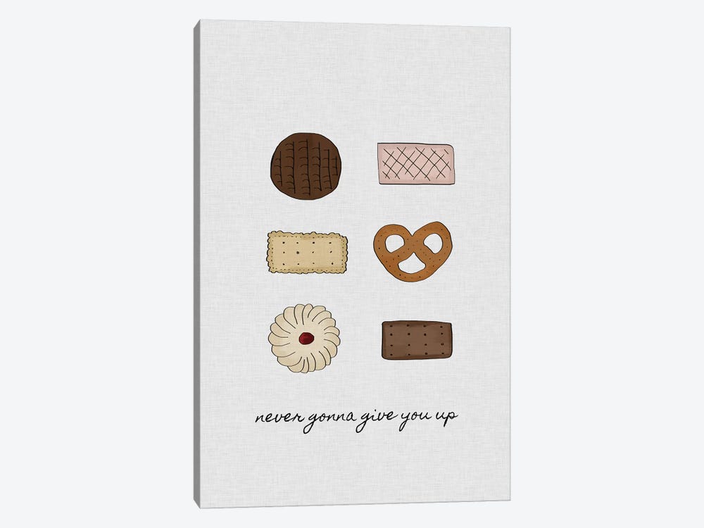 Never Gonna Give You Up by Orara Studio 1-piece Art Print