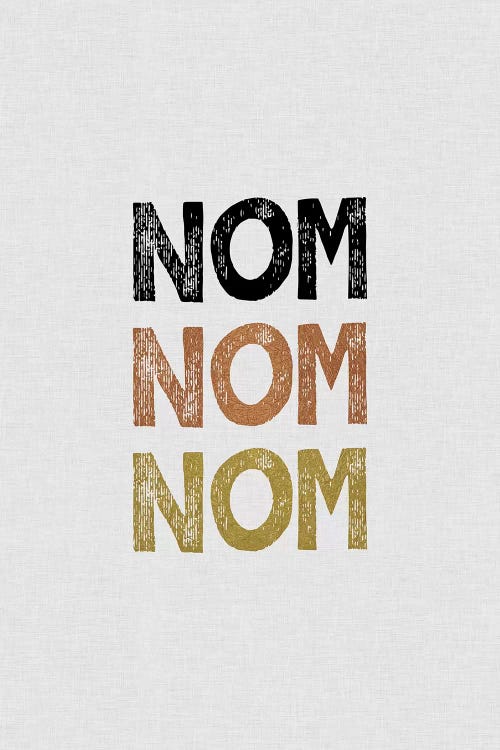 NOM NOM NOM by Orara Studio wall art