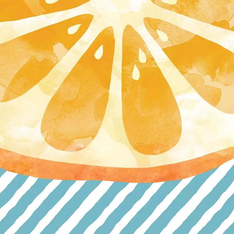 Orange Abstract by Orara Studio wall art