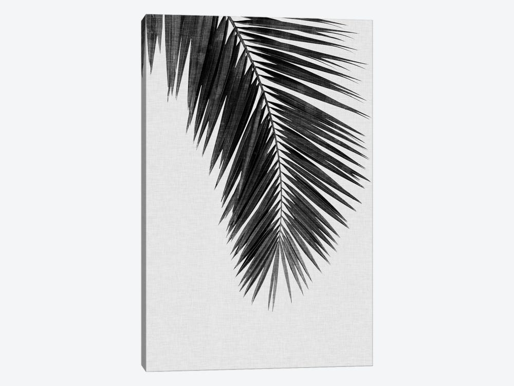 Palm Leaf I B&W 1-piece Art Print