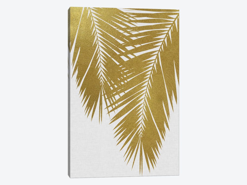 Palm Leaf II Gold by Orara Studio 1-piece Canvas Art Print