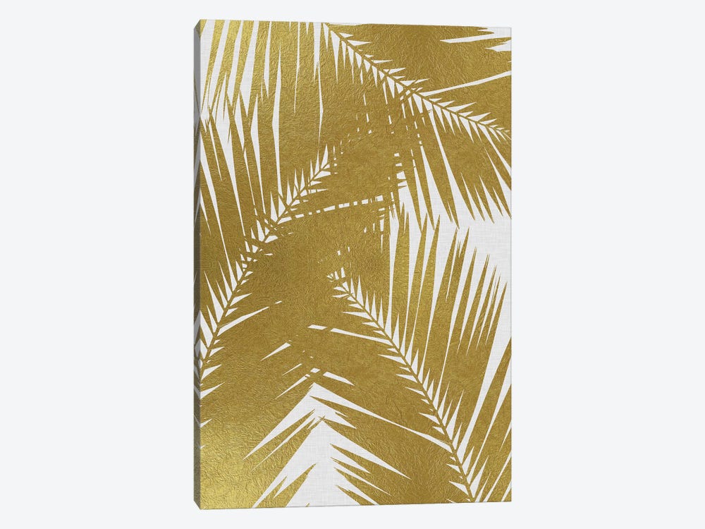 Palm Leaf III Gold by Orara Studio 1-piece Canvas Artwork