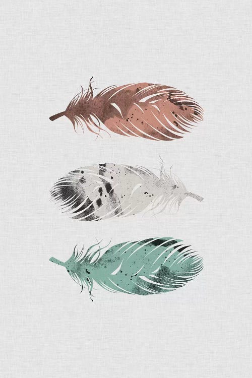 Pastel Feathers