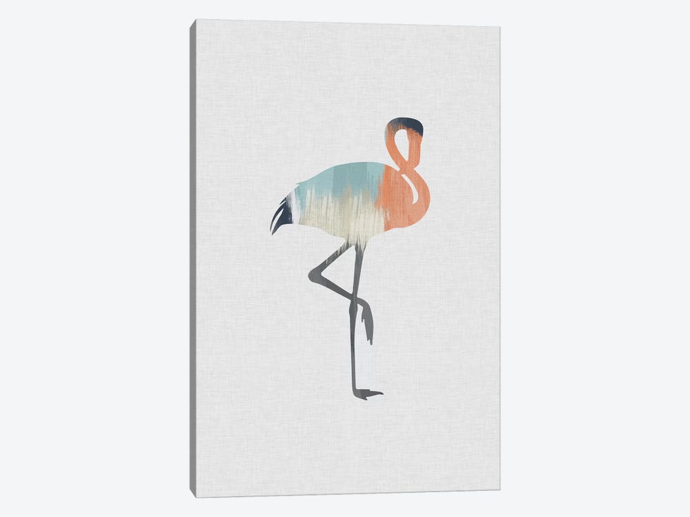 Pastel Flamingo by Orara Studio 1-piece Art Print