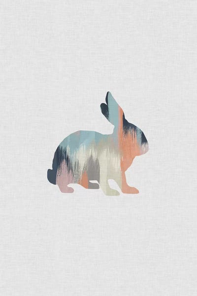Rabbits: Pastel Rabbit by Orara Studio