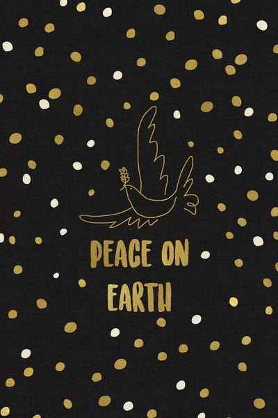 Orara Studio: Peace On Earth Gold by Orara Studio