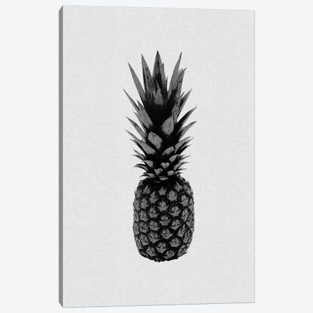 Pineapple I B&W Canvas Print #ORA192} by Orara Studio Art Print