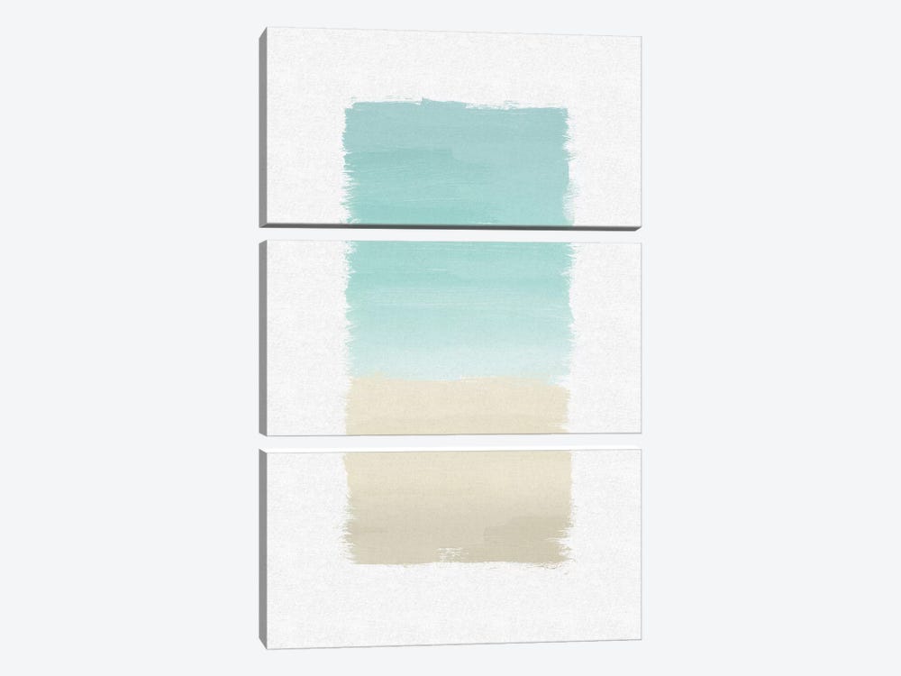 Turquoise Abstract by Orara Studio 3-piece Canvas Art