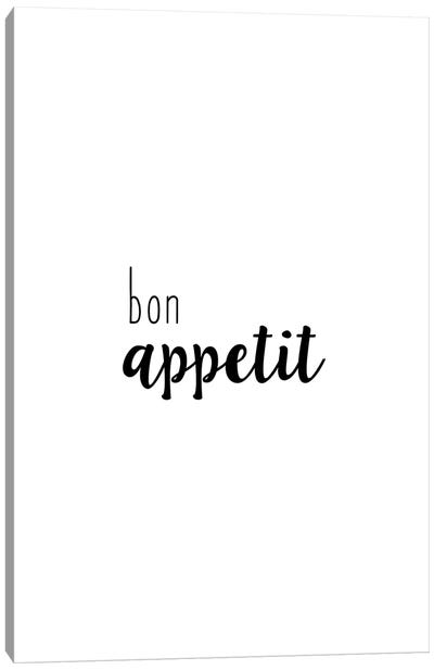 Bon Appetit Canvas Art Print