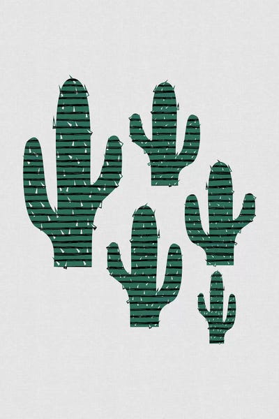 Orara Studio: Cactus Crowd by Orara Studio