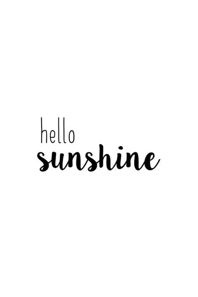 Hello Sunshine by Orara Studio canvas print