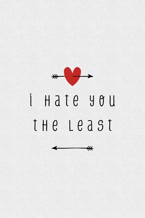 I Hate You The Least