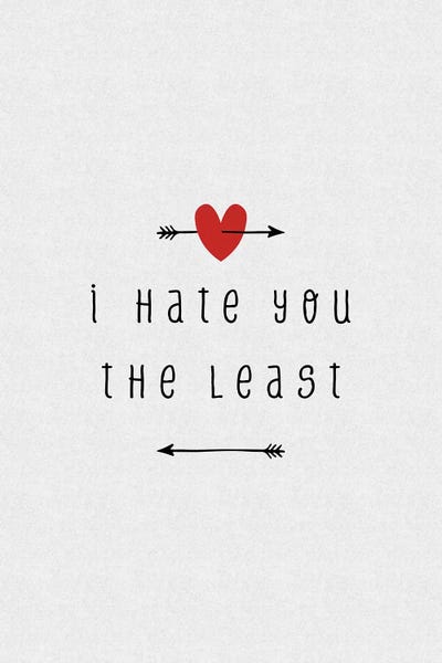 I Hate You The Least