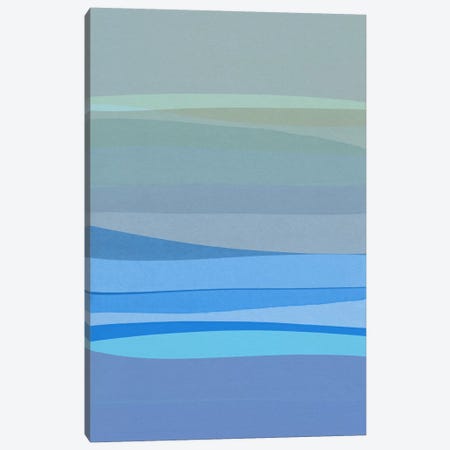 Blue Abstract I Canvas Print #ORA26} by Orara Studio Canvas Wall Art