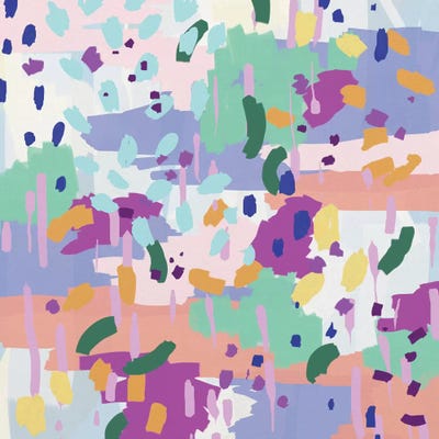 Oil Abstract I by Orara Studio framed canvas print