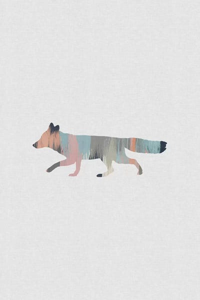 Foxes: Pastel Fox by Orara Studio