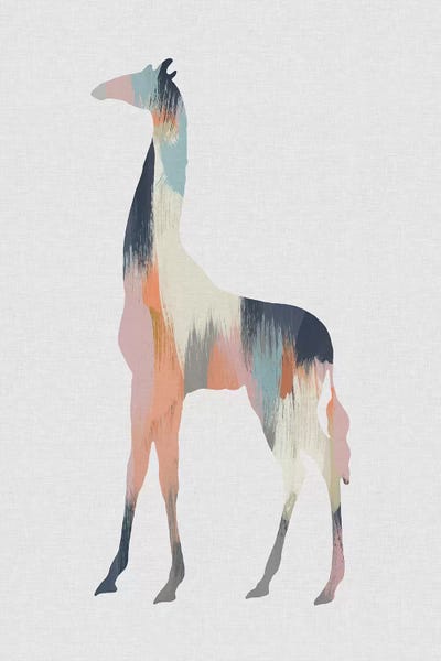 Orara Studio: Pastel Giraffe by Orara Studio