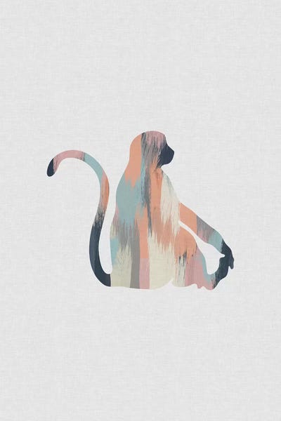 Orara Studio: Pastel Monkey by Orara Studio