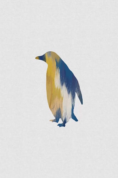 Orara Studio: Penguin Blue & Yellow by Orara Studio