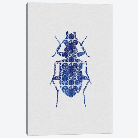 Blue Beetle II Canvas Print #ORA29} by Orara Studio Canvas Print