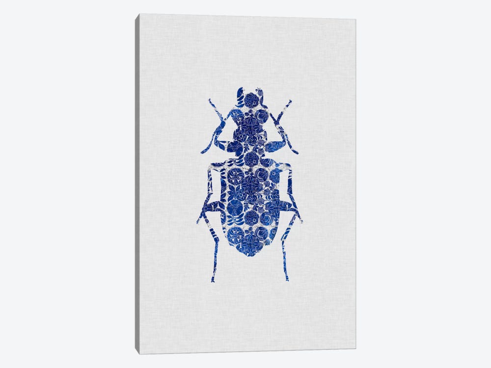 Blue Beetle II 1-piece Canvas Art