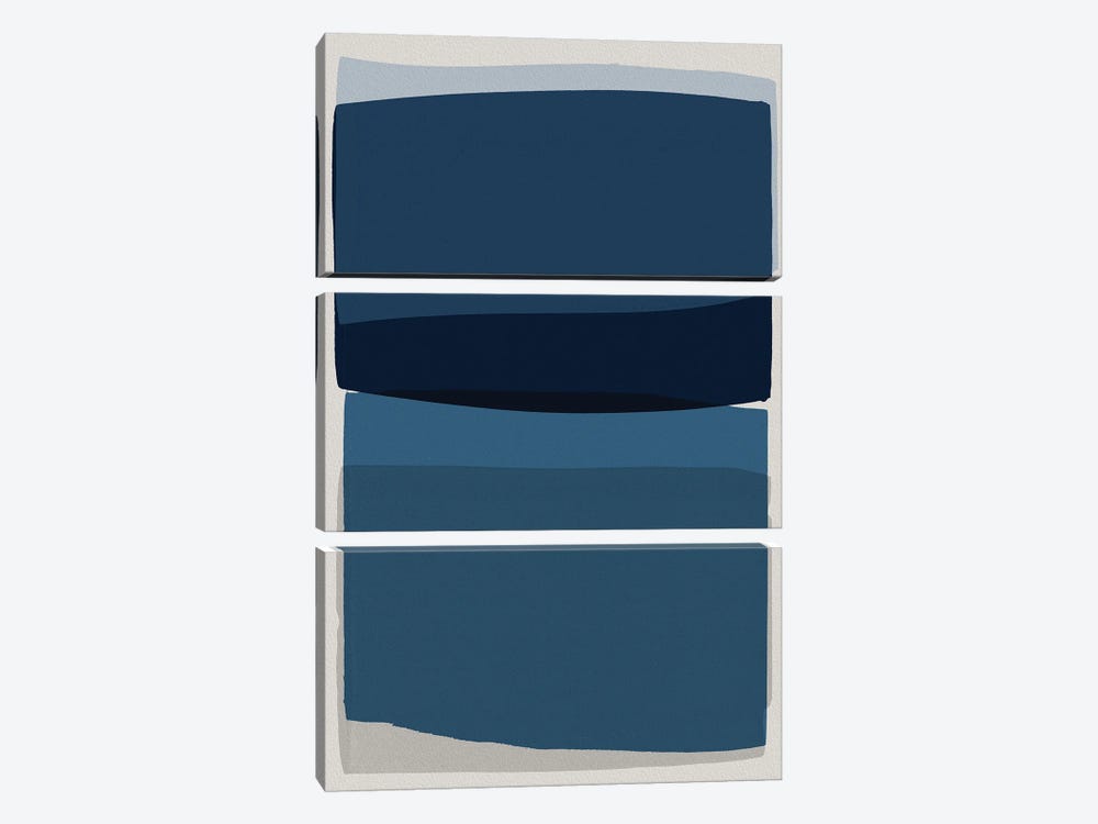 Modern Blue by Orara Studio 3-piece Canvas Wall Art
