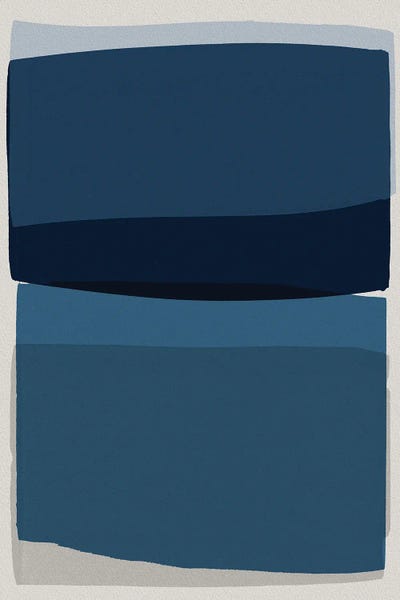 Abstract Bathroom: Modern Blue by Orara Studio