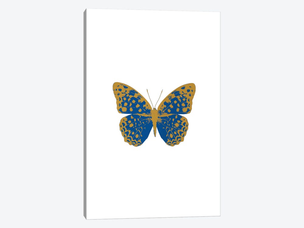 Blue Butterfly by Orara Studio 1-piece Canvas Artwork