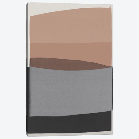 Modern Grey And Pink Canvas Print #ORA330} by Orara Studio Canvas Art Print