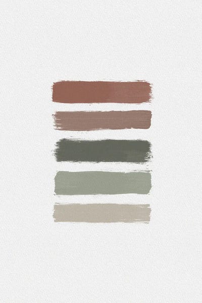 Ombre Earth Tones by Orara Studio multi panel art