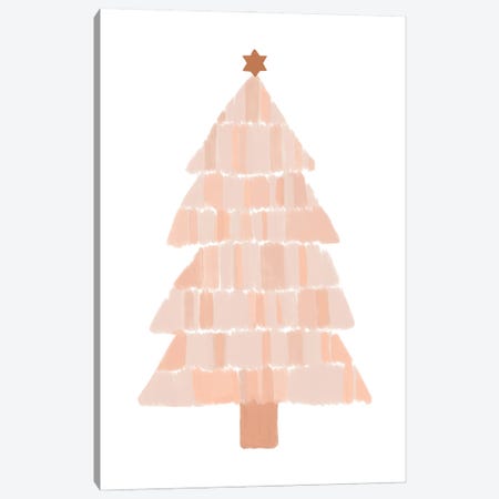 Christmas Tree Painting Canvas Print #ORA344} by Orara Studio Art Print