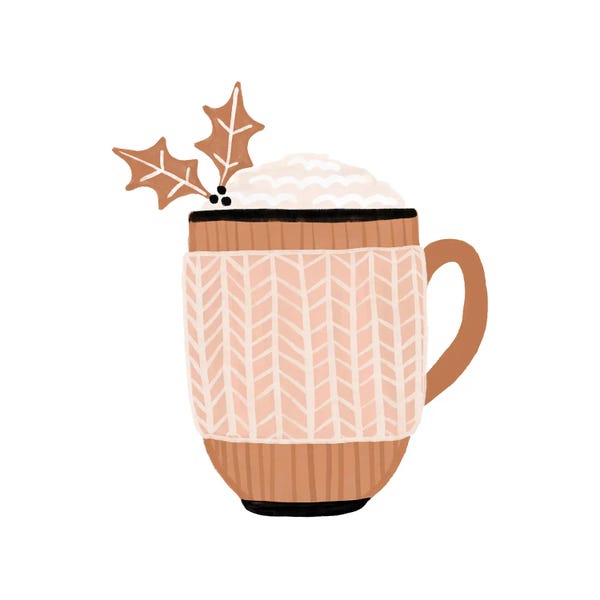 Minimalist Christmas Decor: Christmas Drink by Orara Studio