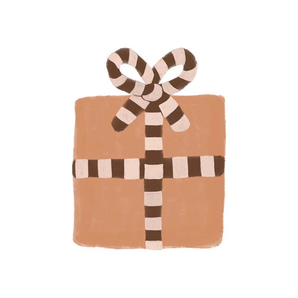 Minimalist Christmas Decor: Christmas Gift by Orara Studio