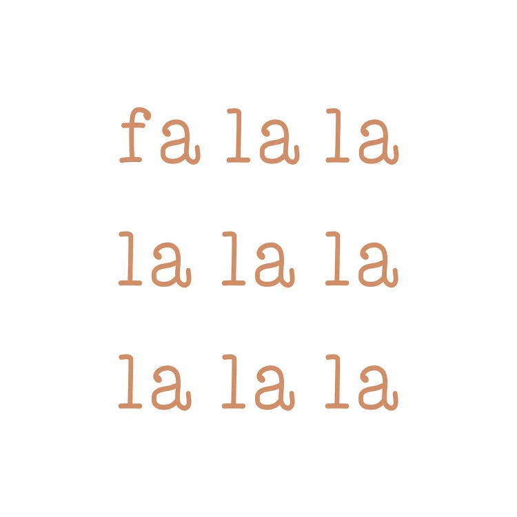 Fa La La by Orara Studio wall art