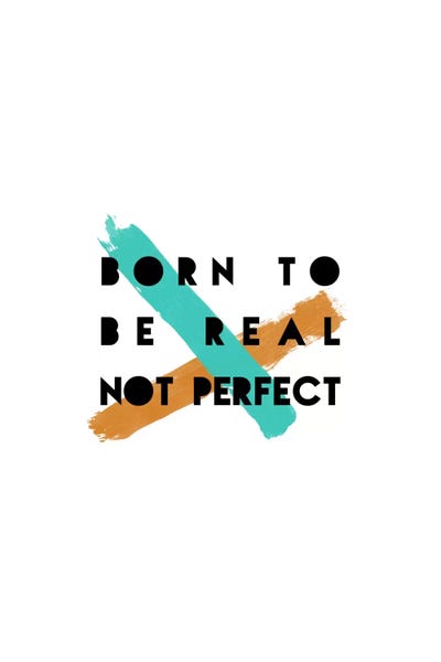 Born To Be Real by Orara Studio framed wall art