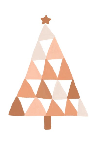 Minimalist Christmas Decor: Pastel Christmas Tree by Orara Studio