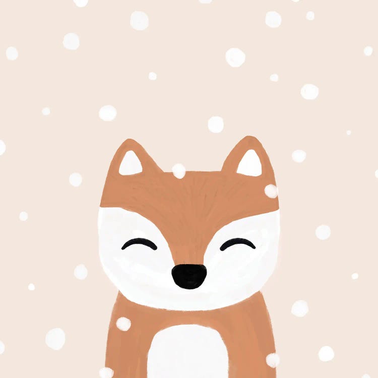 Snow & Fox by Orara Studio wall art