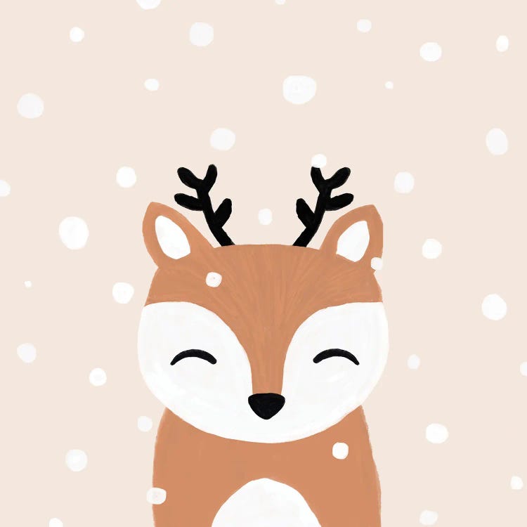 Snow & Deer by Orara Studio wall art