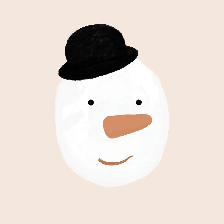 Snowman by Orara Studio wall art