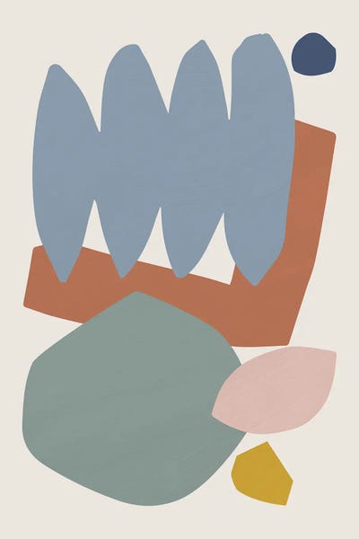 Collage Pastel II by Orara Studio canvas print