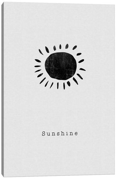 Quote Set - Sunshine Canvas Art Print - Sun Art