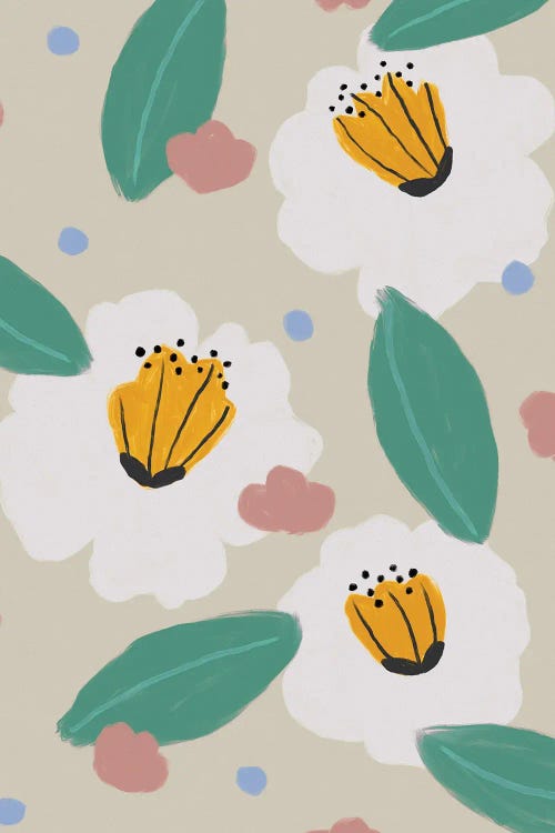 Pastel Florals by Orara Studio wall art
