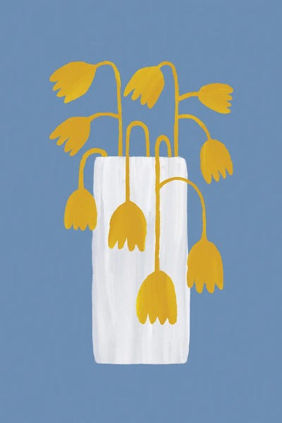 Retro Vase by Orara Studio canvas print