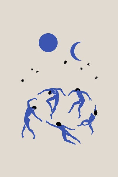 Orara Studio: Blue Dancers by Orara Studio