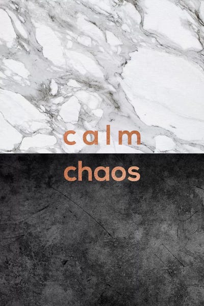 Calm Chaos Copper by Orara Studio art print