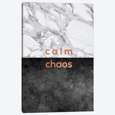 Calm Chaos Copper Canvas Print #ORA45} by Orara Studio Canvas Wall Art