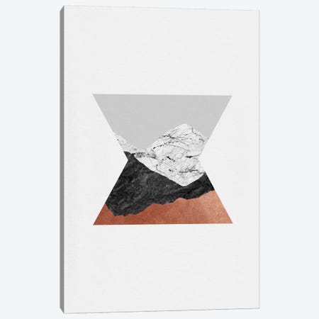 Copper Geometric IV Canvas Print #ORA54} by Orara Studio Canvas Art Print