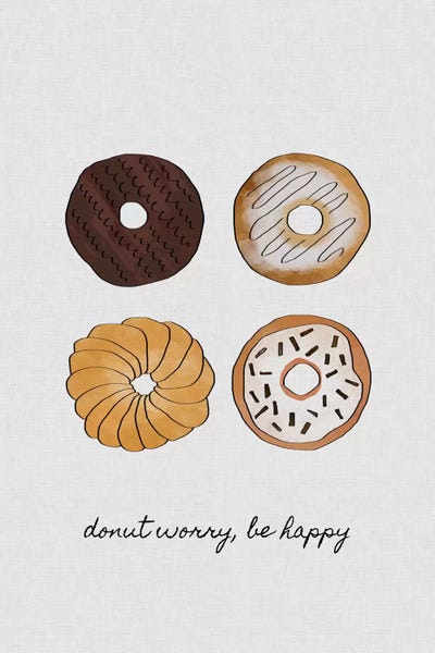 It's The Little Things: Donut Worry by Orara Studio