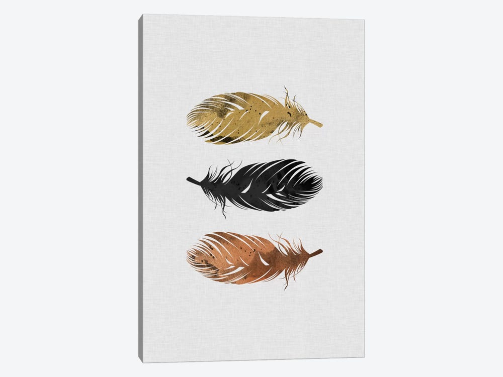Feathers by Orara Studio 1-piece Canvas Art