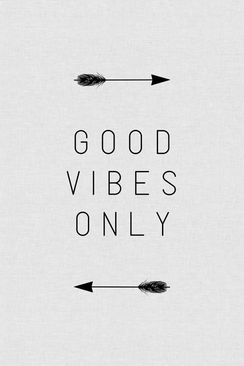 Good Vibes Only Arrow